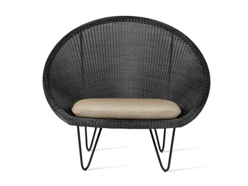 GIPSY COCOON - Wicker garden armchair with armrests by Vincent Sheppard - view 2